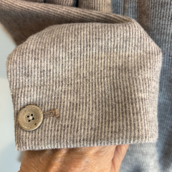 PILCRO ANTHROPOLOGIE Sz L Blazer Striped Partial Floral Lining NEW WITH TAGS - Picture 10 of 16